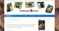 Desktop Screenshot of hondenpensiondeheus.nl